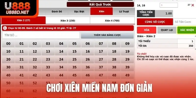 Chơi xiên miền Nam đơn giản