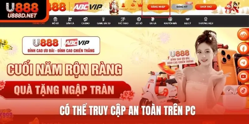 Có thể truy cập an toàn trên PC