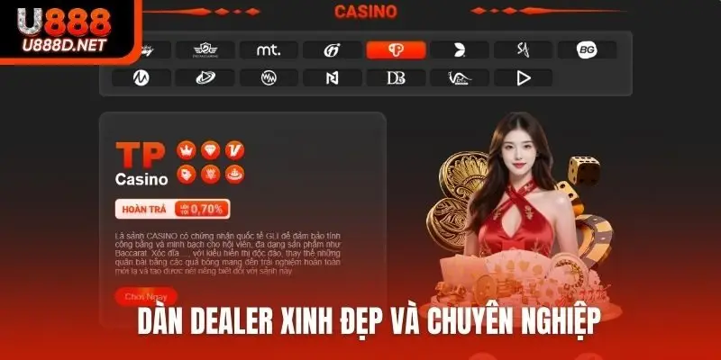 Dàn dealer xinh đẹp và chuyên nghiệp