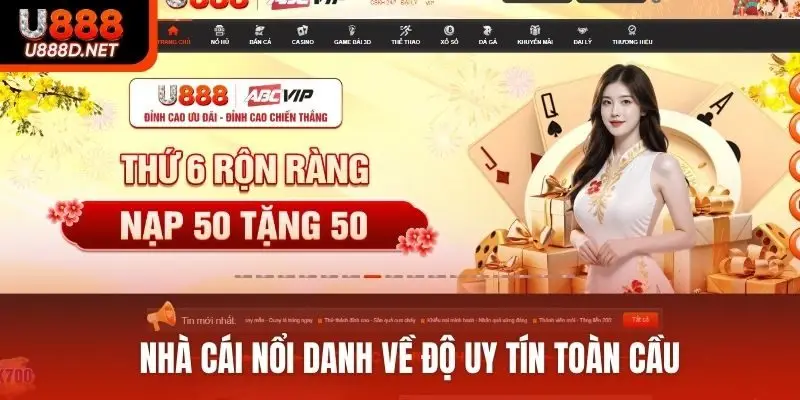 Nhà cái nổi danh về độ uy tín toàn cầu