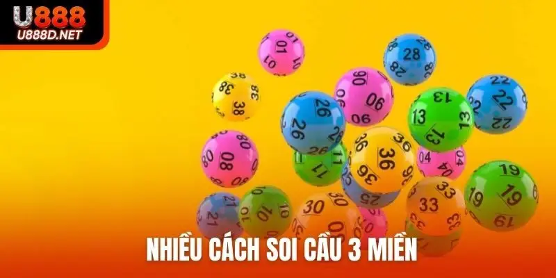 Nhiều cách soi cầu 3 miền